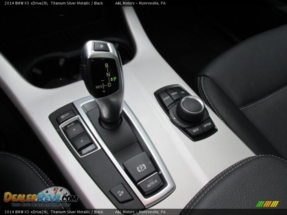 2014 BMW X3 xDrive28i Titanium Silver Metallic / Black Photo #16