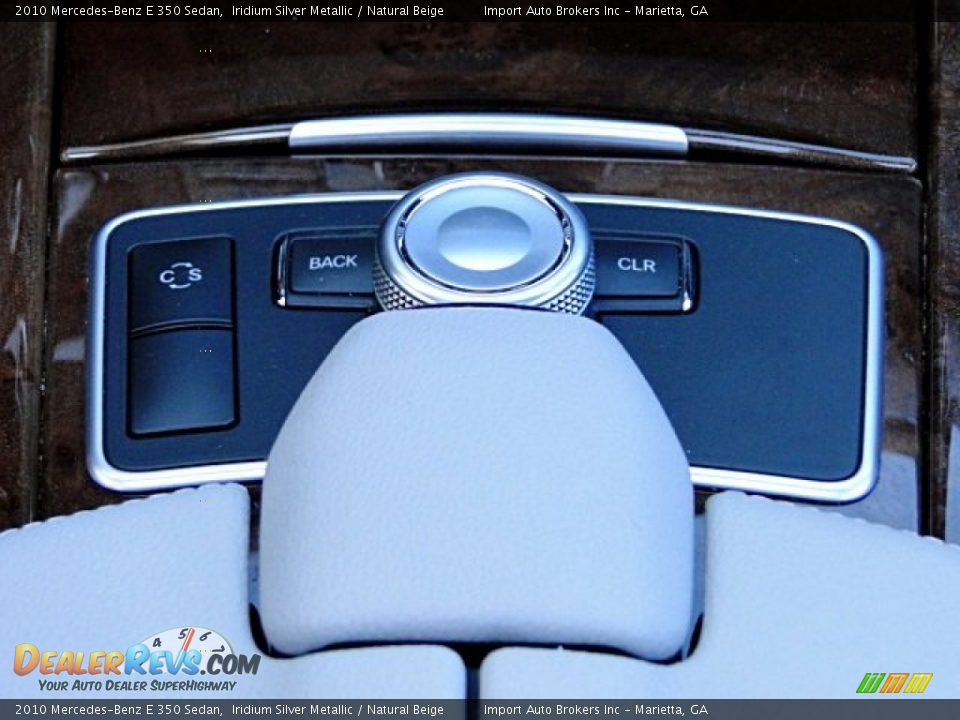 2010 Mercedes-Benz E 350 Sedan Iridium Silver Metallic / Natural Beige Photo #23