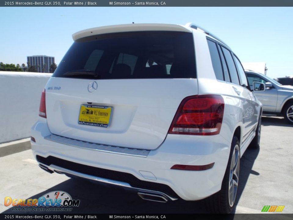 2015 Mercedes-Benz GLK 350 Polar White / Black Photo #4