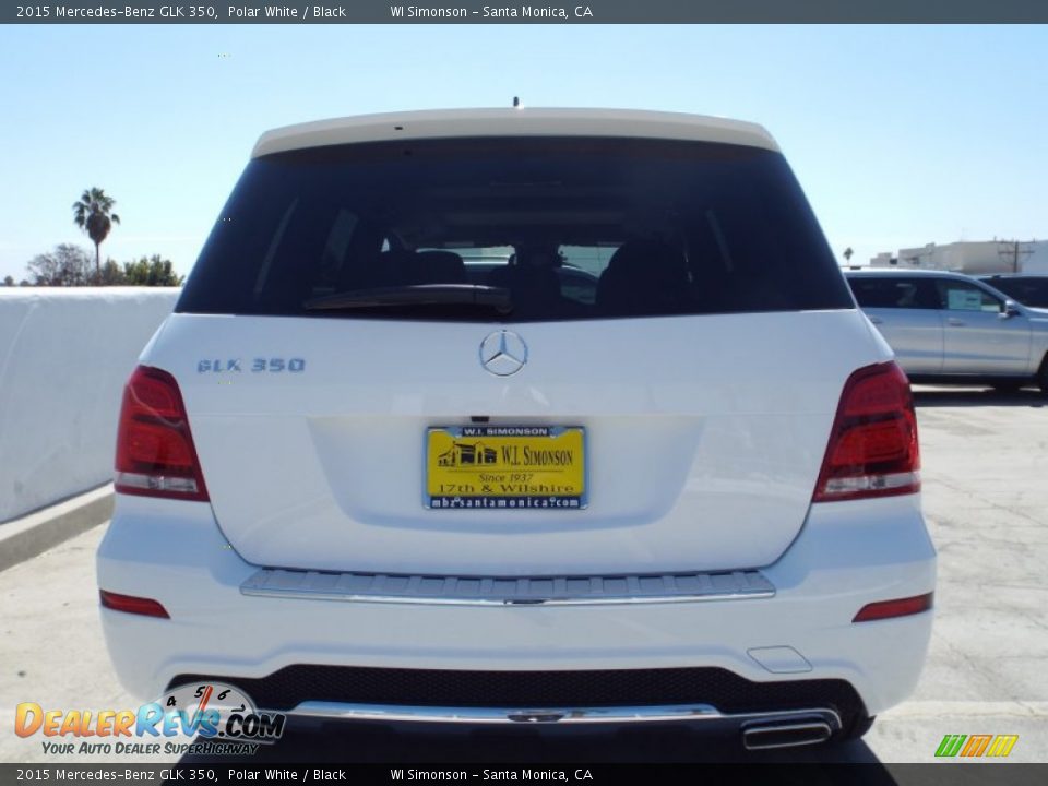 2015 Mercedes-Benz GLK 350 Polar White / Black Photo #5
