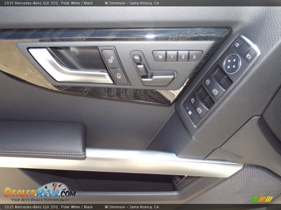 2015 Mercedes-Benz GLK 350 Polar White / Black Photo #6