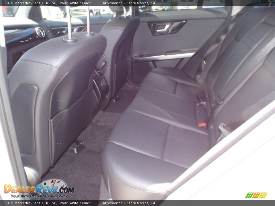 2015 Mercedes-Benz GLK 350 Polar White / Black Photo #8