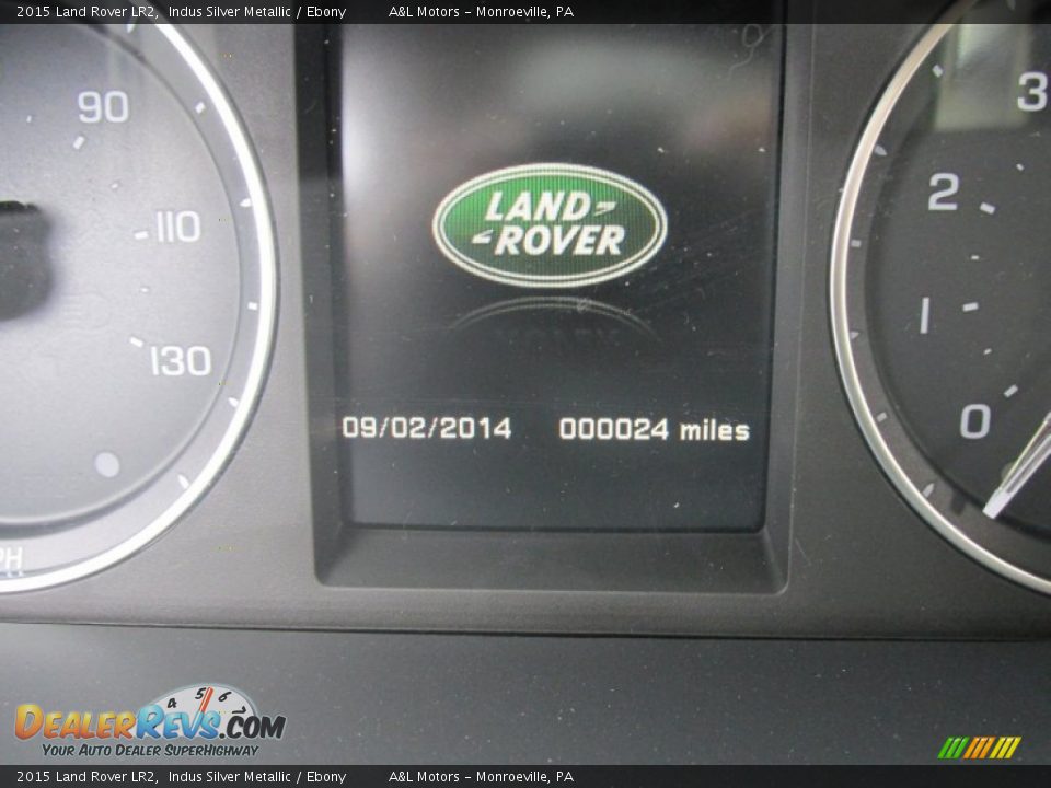 2015 Land Rover LR2 Indus Silver Metallic / Ebony Photo #20
