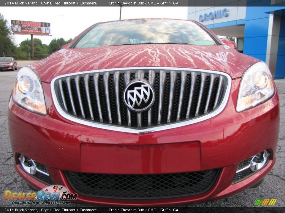 2014 Buick Verano Crystal Red Tintcoat / Cashmere Photo #2