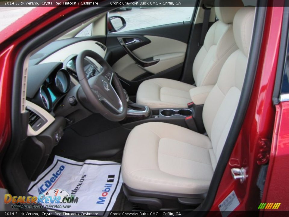 2014 Buick Verano Crystal Red Tintcoat / Cashmere Photo #8