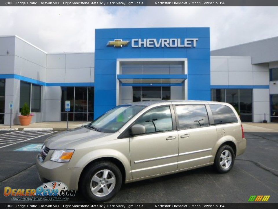 2008 Dodge Grand Caravan SXT Light Sandstone Metallic / Dark Slate/Light Shale Photo #1