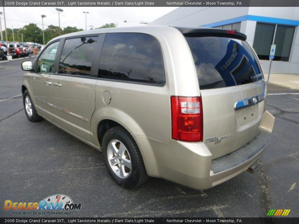 2008 Dodge Grand Caravan SXT Light Sandstone Metallic / Dark Slate/Light Shale Photo #3