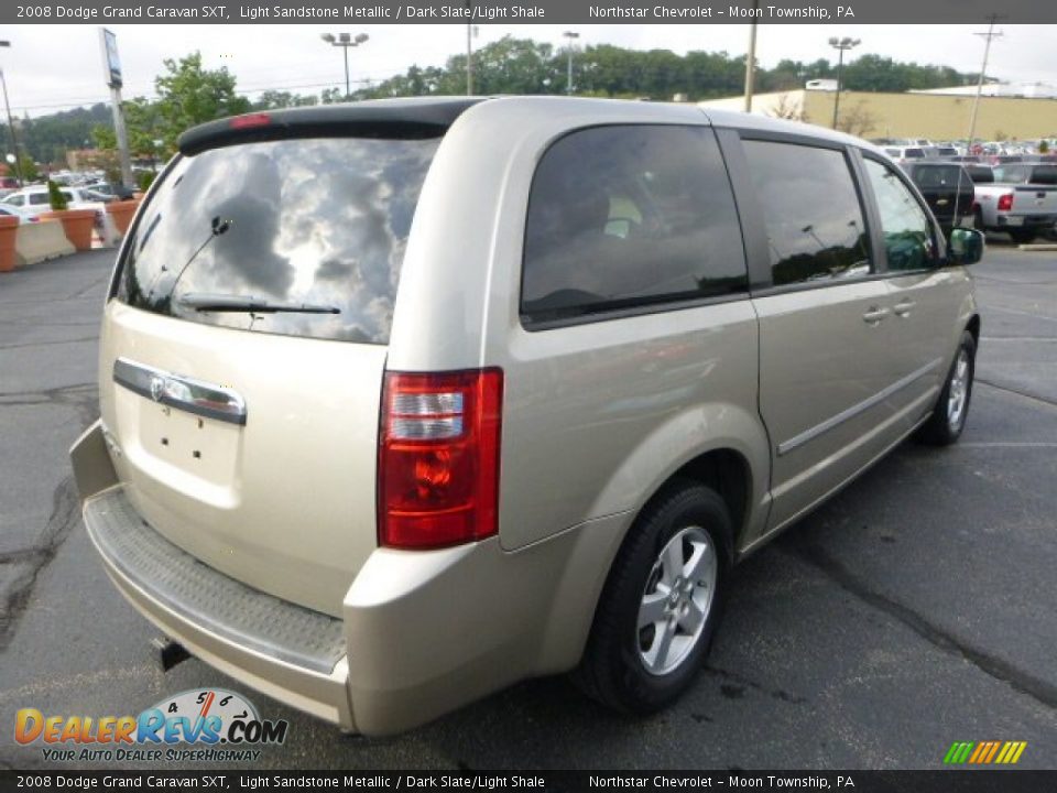 2008 Dodge Grand Caravan SXT Light Sandstone Metallic / Dark Slate/Light Shale Photo #5