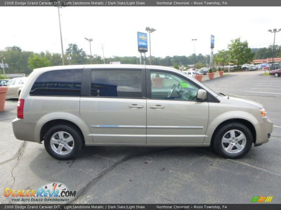 2008 Dodge Grand Caravan SXT Light Sandstone Metallic / Dark Slate/Light Shale Photo #6