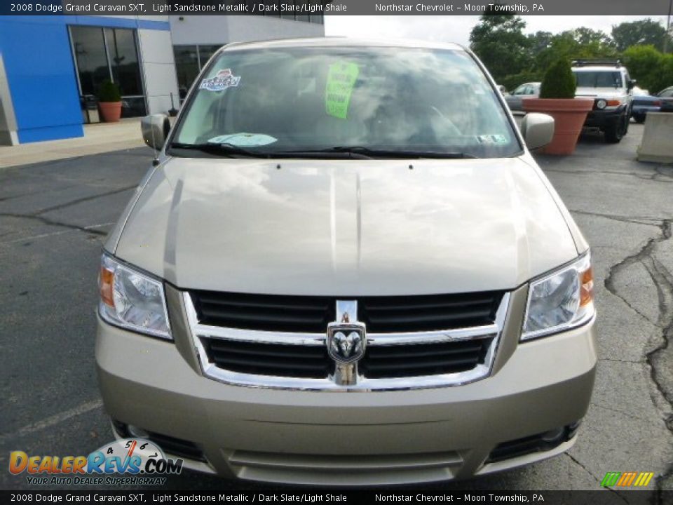 2008 Dodge Grand Caravan SXT Light Sandstone Metallic / Dark Slate/Light Shale Photo #8