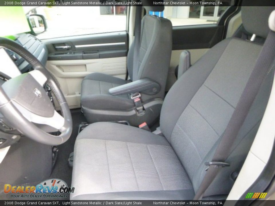 2008 Dodge Grand Caravan SXT Light Sandstone Metallic / Dark Slate/Light Shale Photo #10