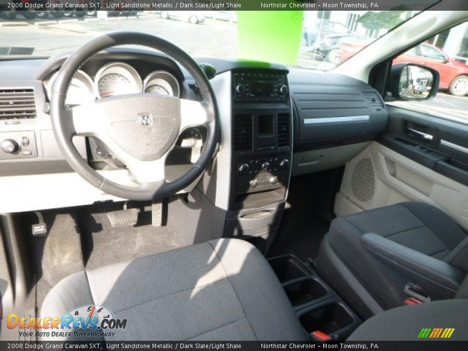 2008 Dodge Grand Caravan SXT Light Sandstone Metallic / Dark Slate/Light Shale Photo #13