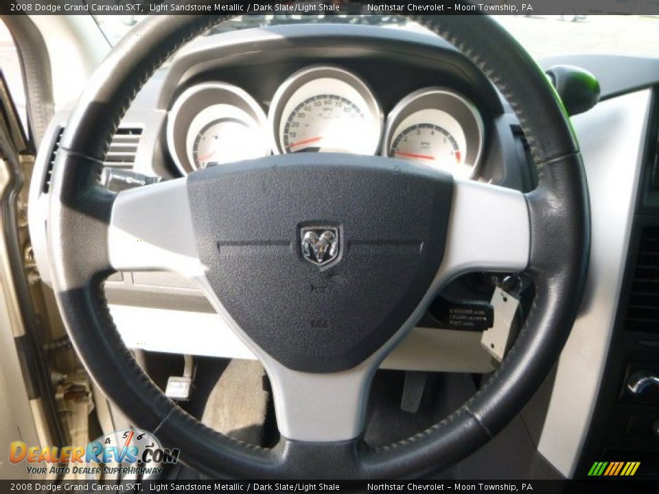 2008 Dodge Grand Caravan SXT Light Sandstone Metallic / Dark Slate/Light Shale Photo #16