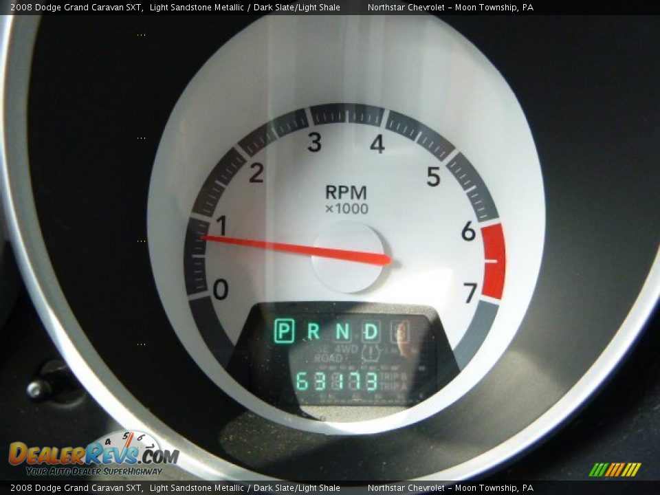 2008 Dodge Grand Caravan SXT Light Sandstone Metallic / Dark Slate/Light Shale Photo #19