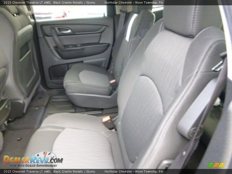 2015 Chevrolet Traverse LT AWD Black Granite Metallic / Ebony Photo #11