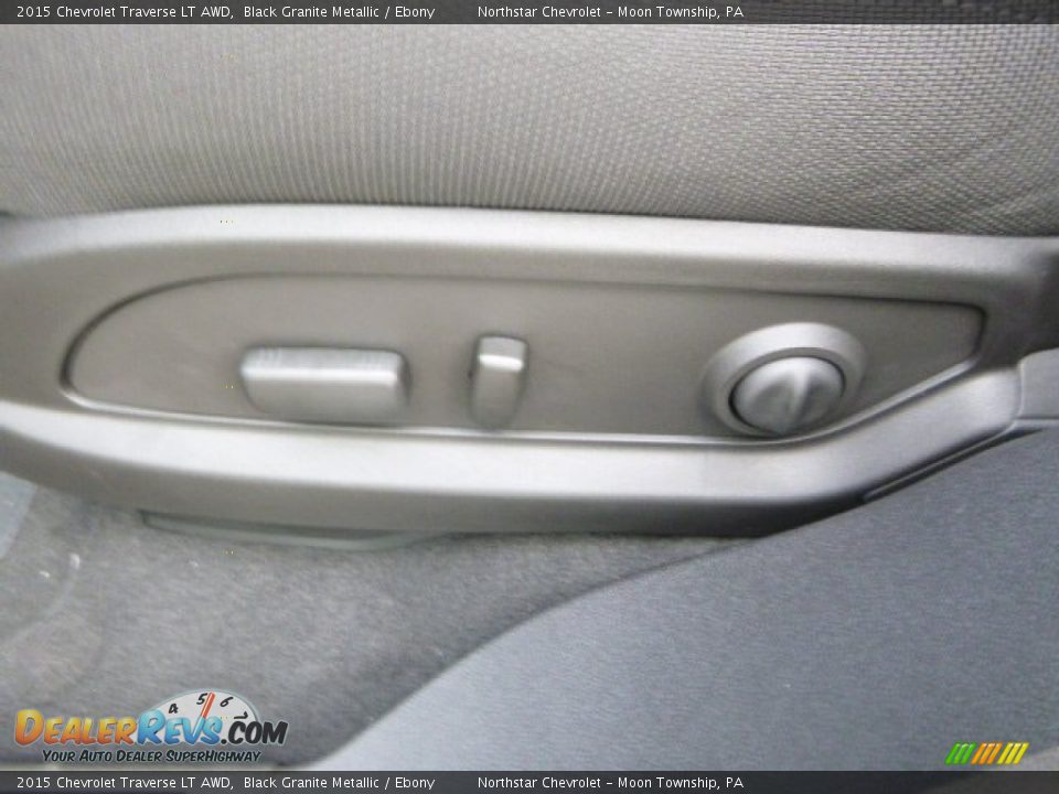 2015 Chevrolet Traverse LT AWD Black Granite Metallic / Ebony Photo #15