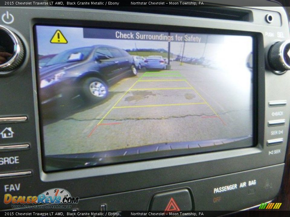 2015 Chevrolet Traverse LT AWD Black Granite Metallic / Ebony Photo #20