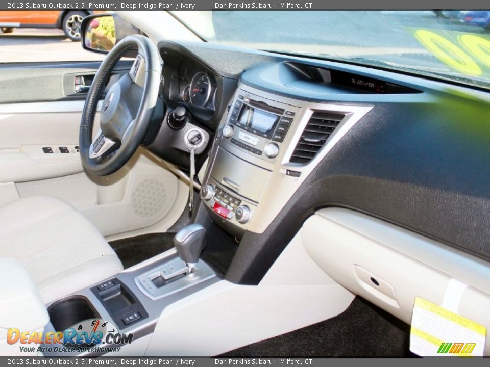 2013 Subaru Outback 2.5i Premium Deep Indigo Pearl / Ivory Photo #5