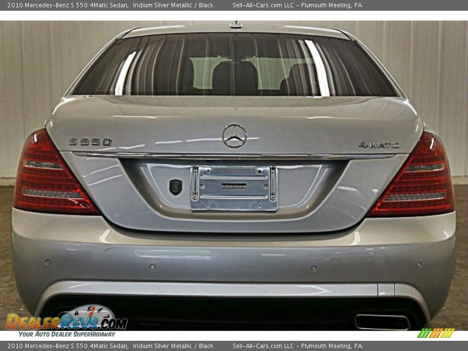 2010 Mercedes-Benz S 550 4Matic Sedan Iridium Silver Metallic / Black Photo #6