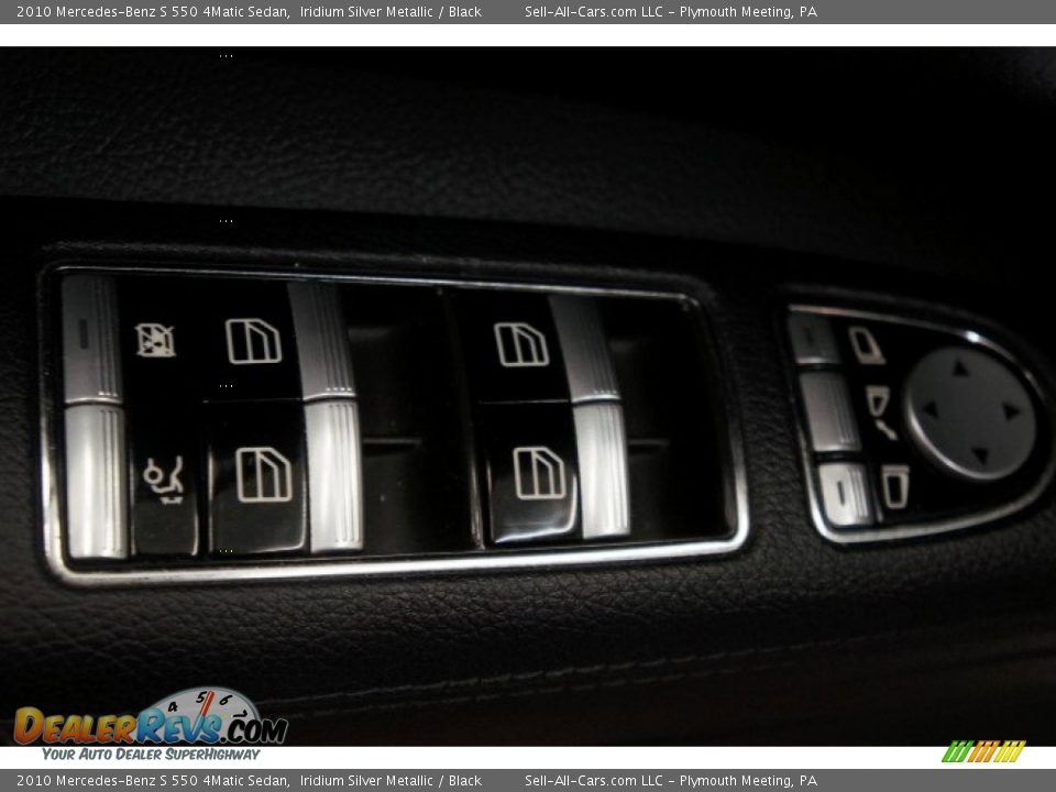 2010 Mercedes-Benz S 550 4Matic Sedan Iridium Silver Metallic / Black Photo #22