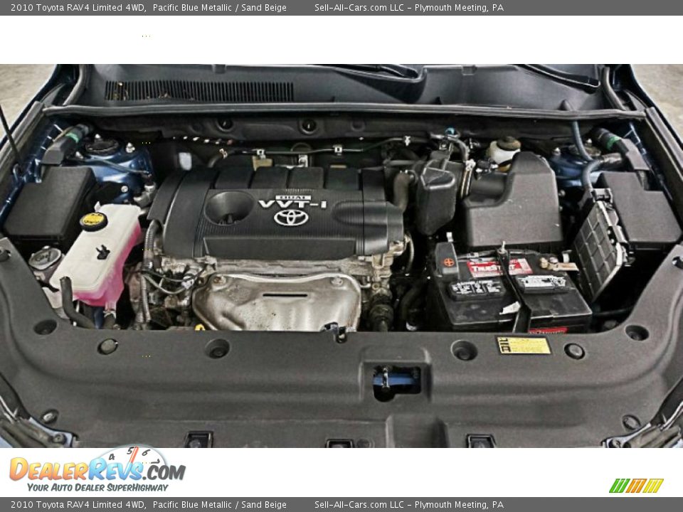 2010 Toyota RAV4 Limited 4WD Pacific Blue Metallic / Sand Beige Photo #9