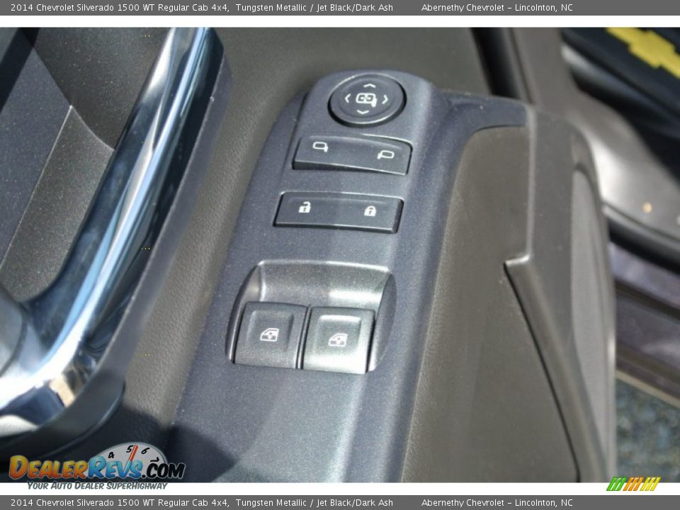 2014 Chevrolet Silverado 1500 WT Regular Cab 4x4 Tungsten Metallic / Jet Black/Dark Ash Photo #10
