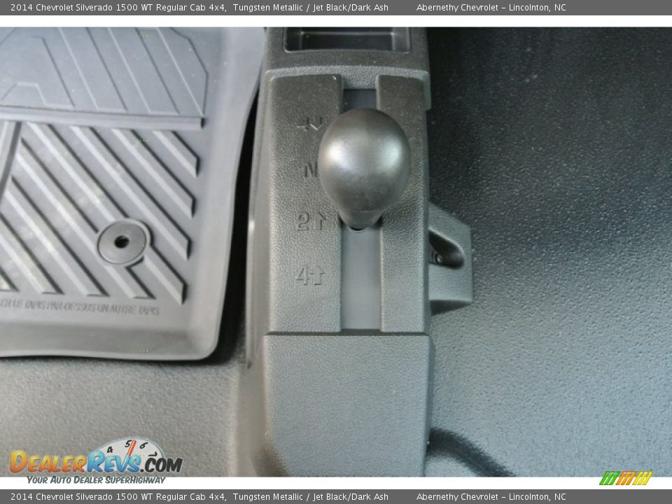 2014 Chevrolet Silverado 1500 WT Regular Cab 4x4 Tungsten Metallic / Jet Black/Dark Ash Photo #11