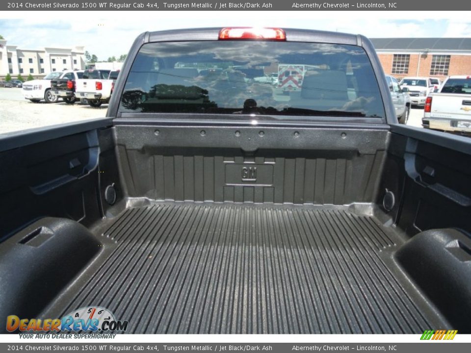 2014 Chevrolet Silverado 1500 WT Regular Cab 4x4 Tungsten Metallic / Jet Black/Dark Ash Photo #15