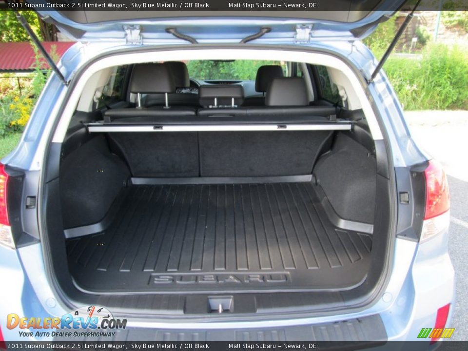 2011 Subaru Outback 2.5i Limited Wagon Sky Blue Metallic / Off Black Photo #20