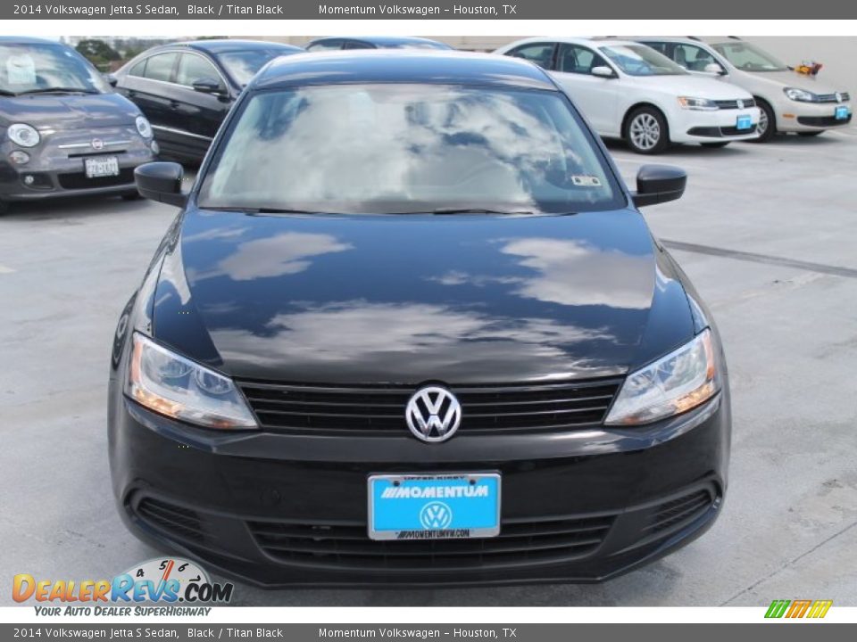 2014 Volkswagen Jetta S Sedan Black / Titan Black Photo #2