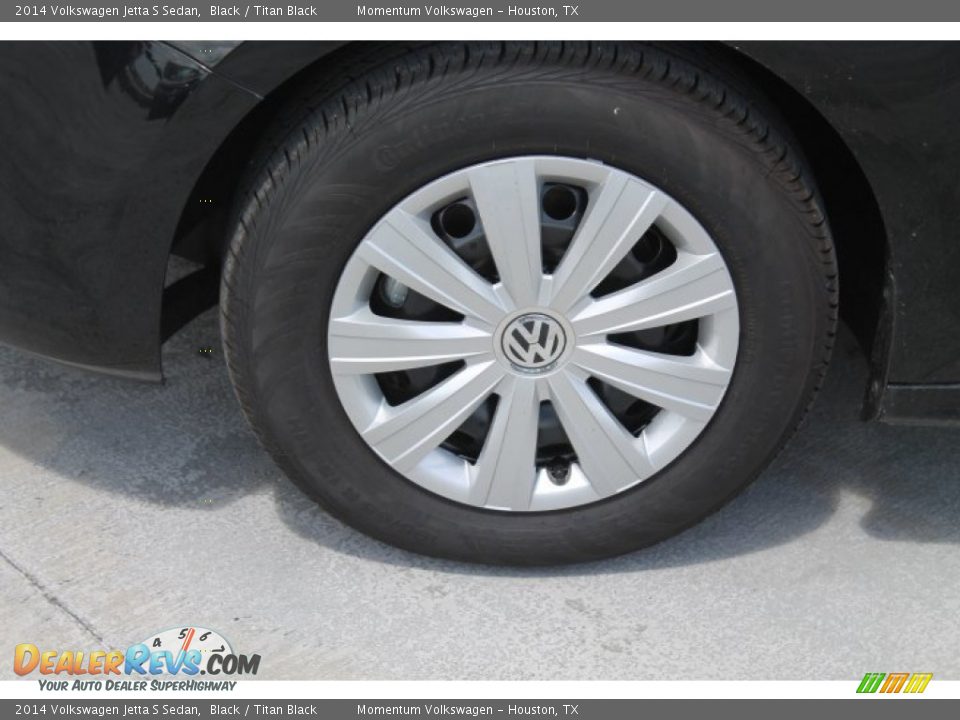2014 Volkswagen Jetta S Sedan Black / Titan Black Photo #4