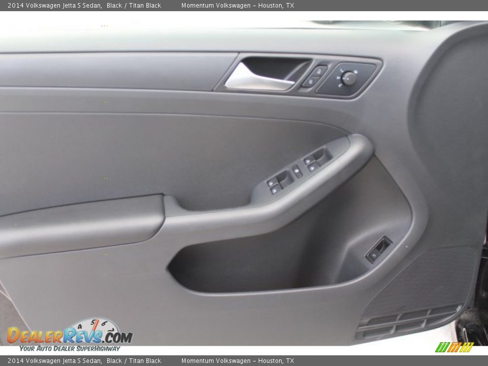 2014 Volkswagen Jetta S Sedan Black / Titan Black Photo #8