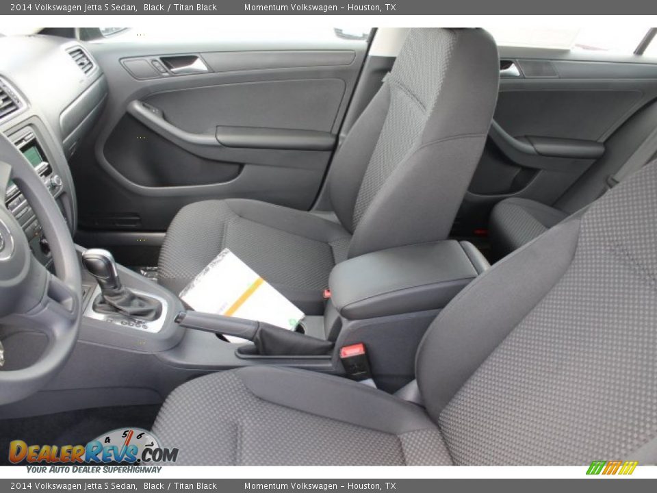 2014 Volkswagen Jetta S Sedan Black / Titan Black Photo #9