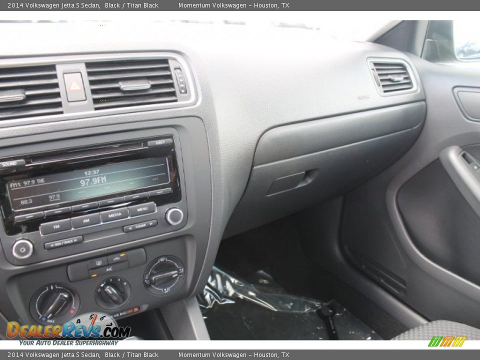 2014 Volkswagen Jetta S Sedan Black / Titan Black Photo #12