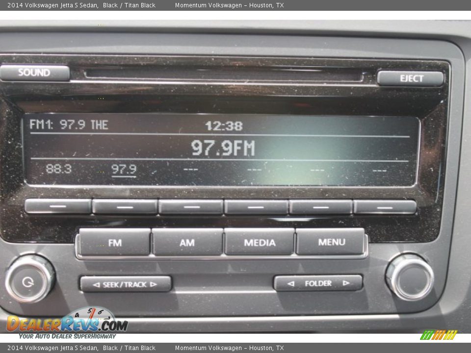 2014 Volkswagen Jetta S Sedan Black / Titan Black Photo #17