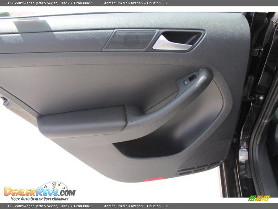 2014 Volkswagen Jetta S Sedan Black / Titan Black Photo #18