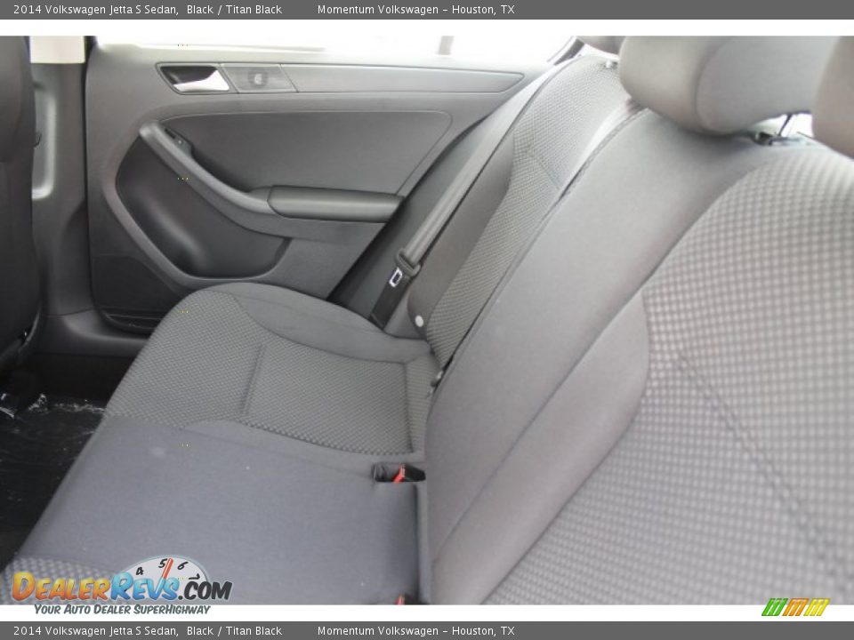 2014 Volkswagen Jetta S Sedan Black / Titan Black Photo #19