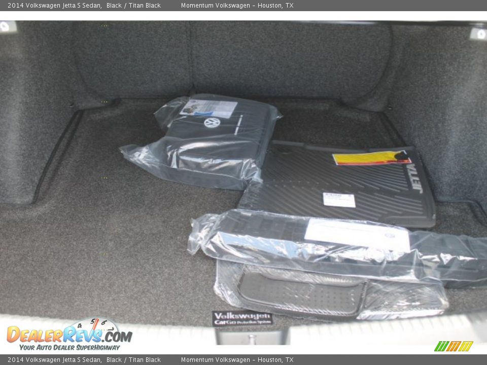 2014 Volkswagen Jetta S Sedan Black / Titan Black Photo #22