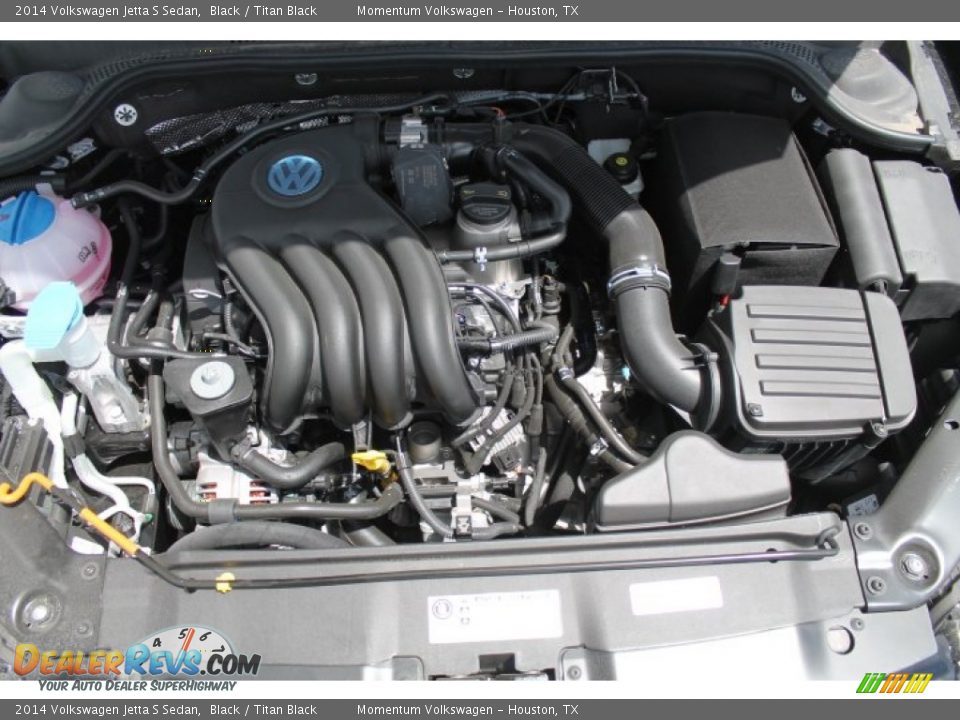 2014 Volkswagen Jetta S Sedan Black / Titan Black Photo #23