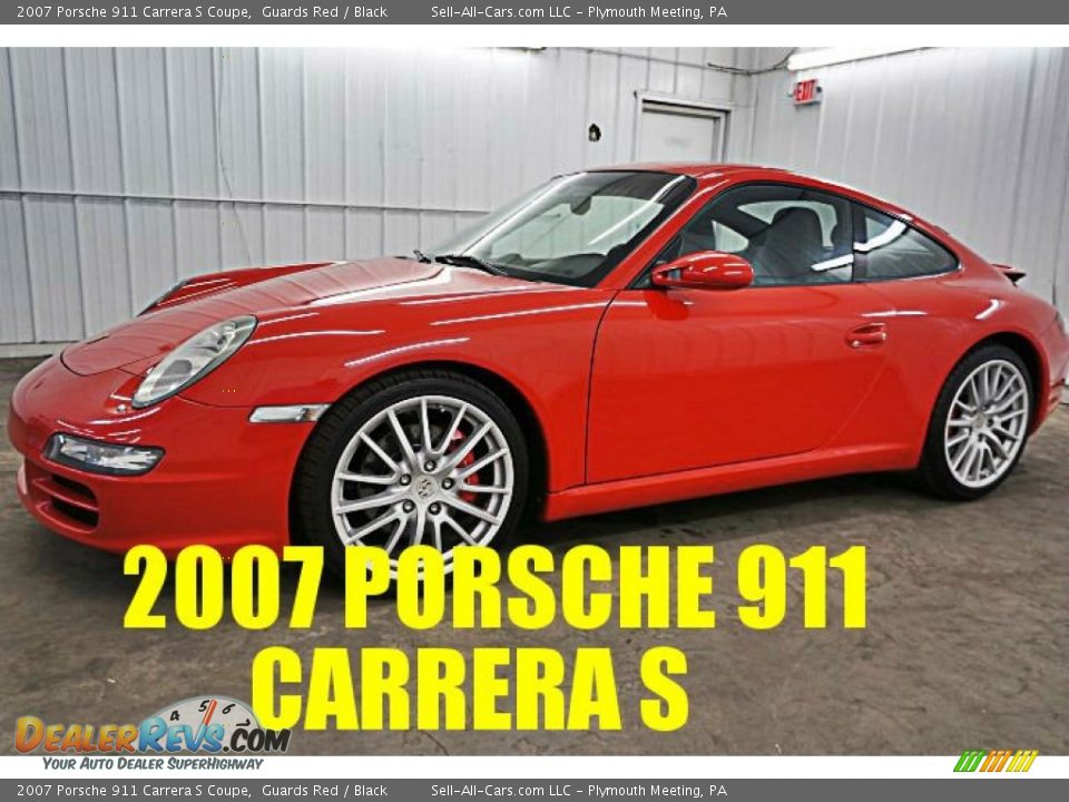 2007 Porsche 911 Carrera S Coupe Guards Red / Black Photo #1