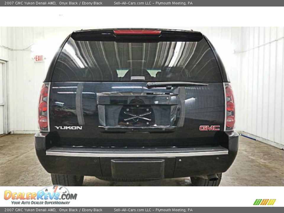 2007 GMC Yukon Denali AWD Onyx Black / Ebony Black Photo #6