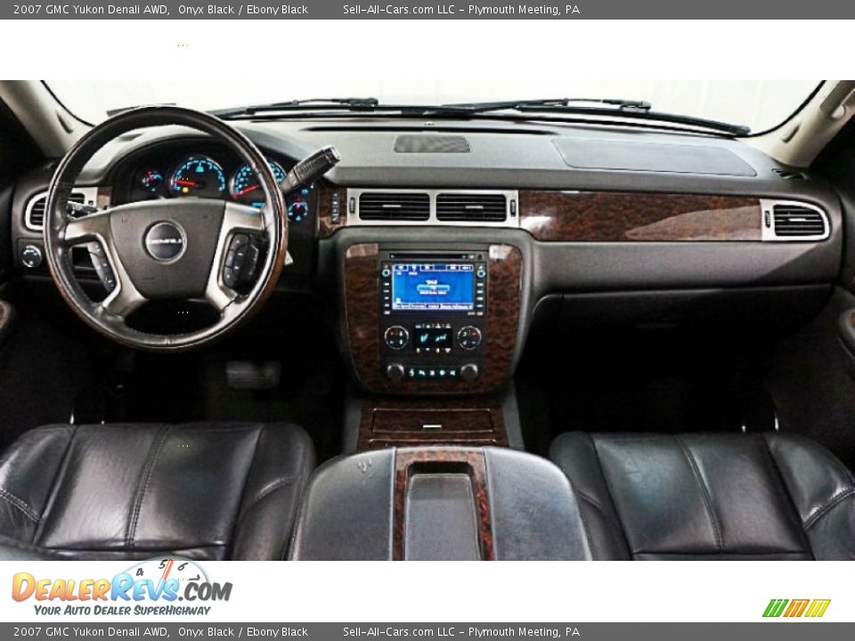 2007 GMC Yukon Denali AWD Onyx Black / Ebony Black Photo #8