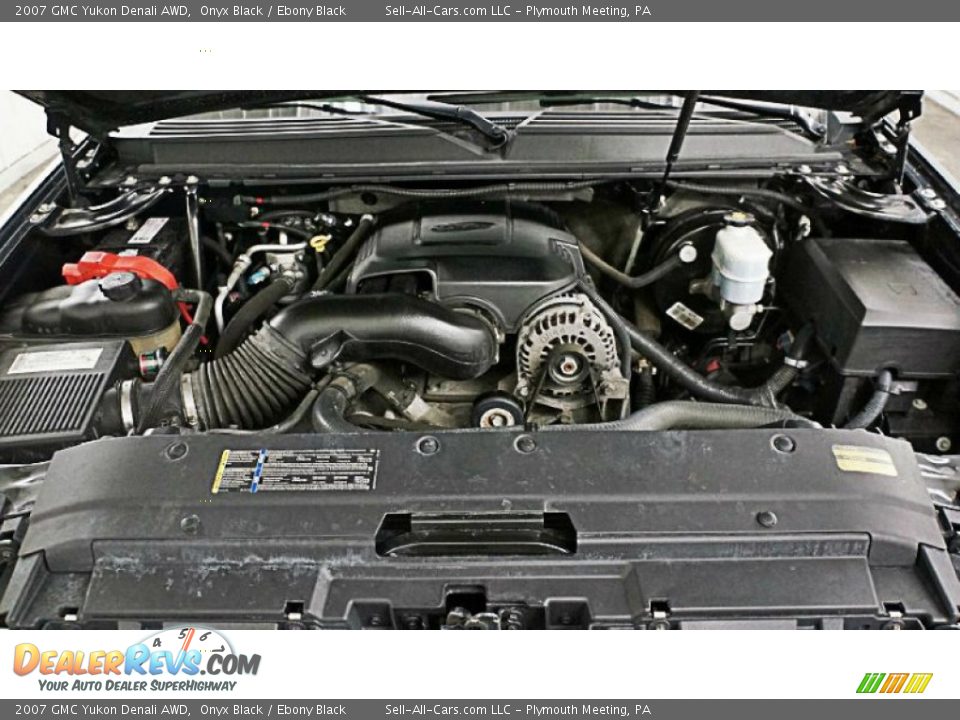2007 GMC Yukon Denali AWD Onyx Black / Ebony Black Photo #9