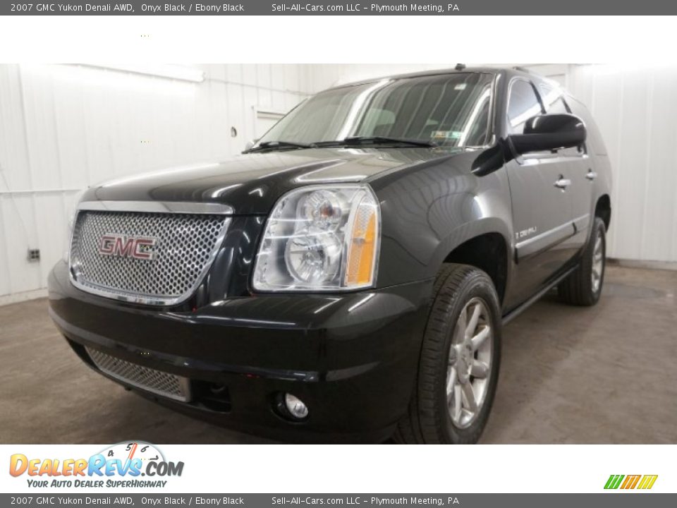 2007 GMC Yukon Denali AWD Onyx Black / Ebony Black Photo #15