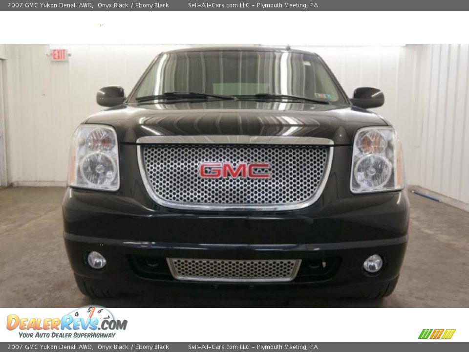 2007 GMC Yukon Denali AWD Onyx Black / Ebony Black Photo #16