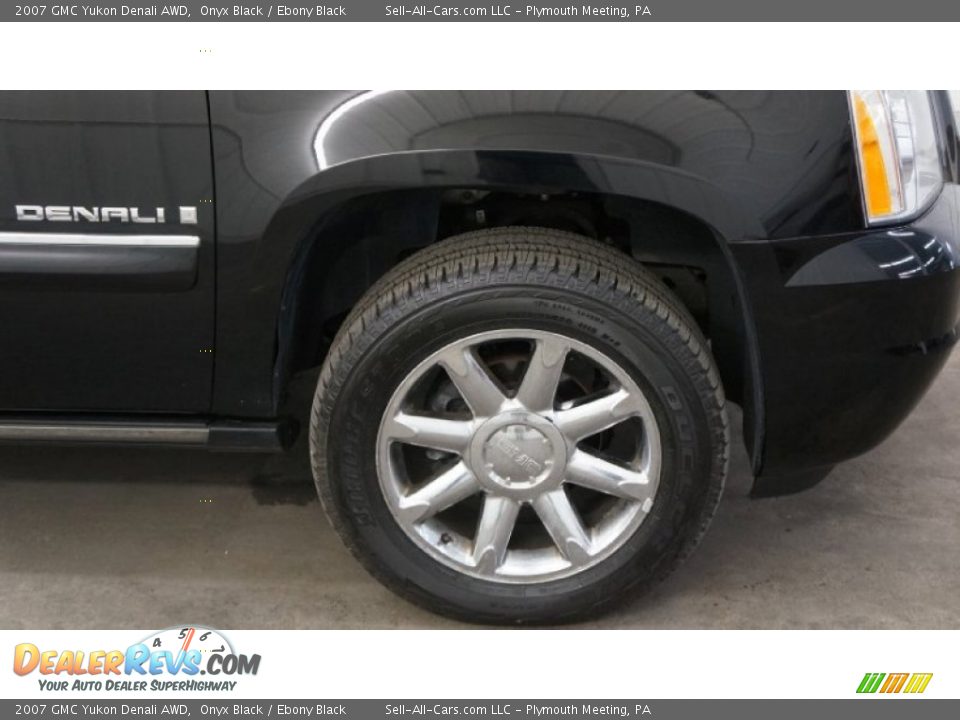 2007 GMC Yukon Denali AWD Onyx Black / Ebony Black Photo #19