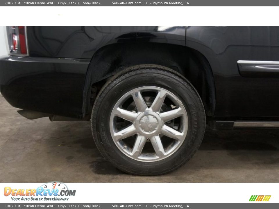 2007 GMC Yukon Denali AWD Onyx Black / Ebony Black Photo #21