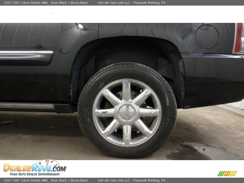 2007 GMC Yukon Denali AWD Onyx Black / Ebony Black Photo #23