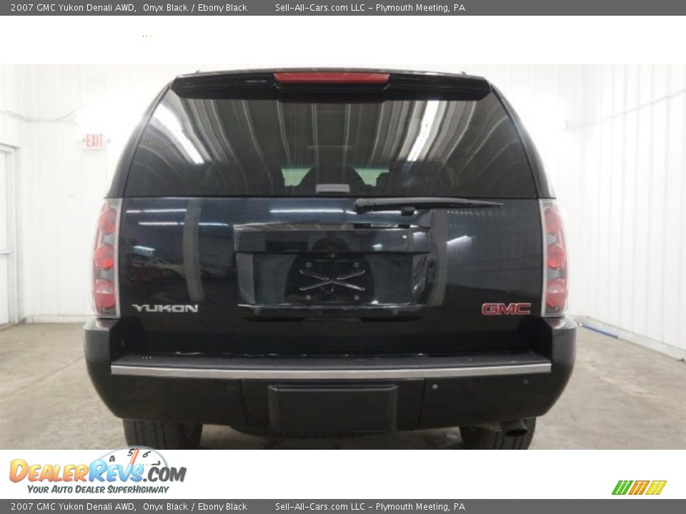 2007 GMC Yukon Denali AWD Onyx Black / Ebony Black Photo #29