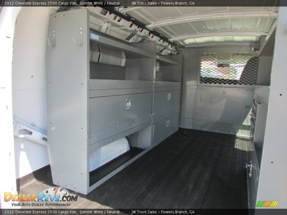 2012 Chevrolet Express 2500 Cargo Van Summit White / Neutral Photo #10
